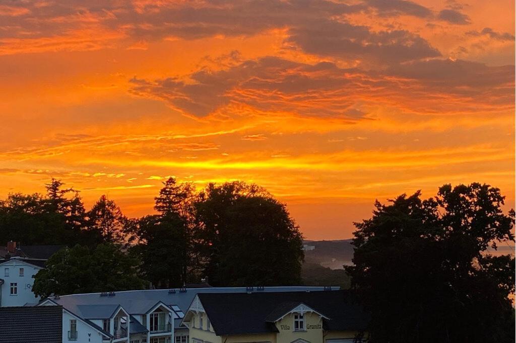 Ferienwohnung „Abendrot“ Mit Meerblick Goehren  Ngoại thất bức ảnh